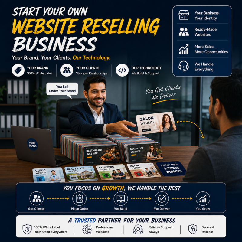 Website Reselling Business | White Label Reseller Plans
